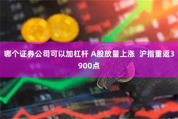 哪个证券公司可以加杠杆 A股放量上涨  沪指重返3900点